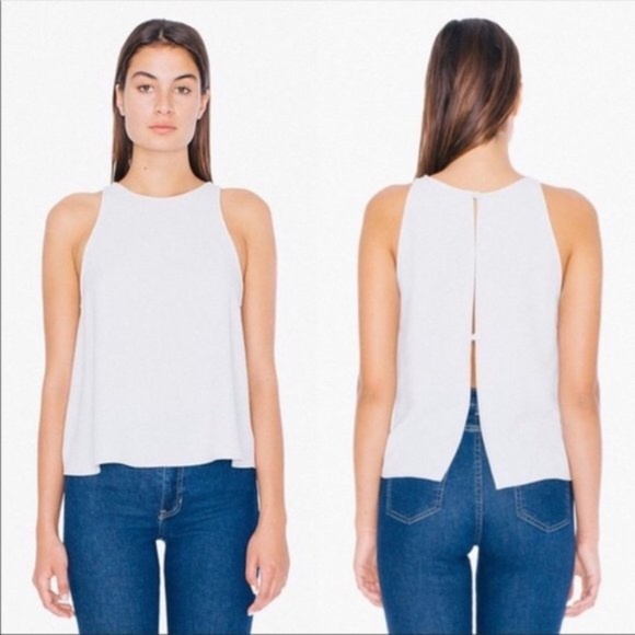 American Apparel High Neck Tank - Picture 1 of 4